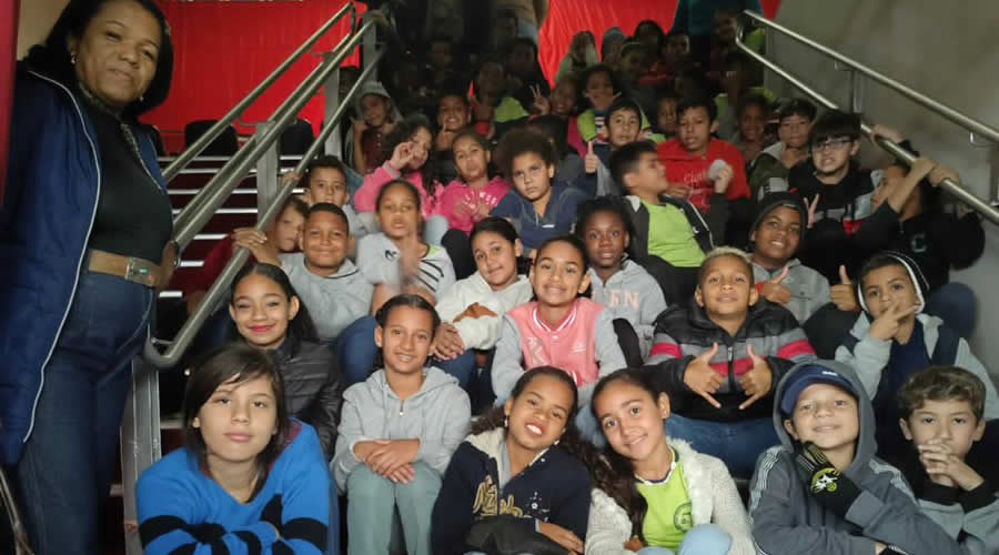 Alunos da rede municipal de Bebedouro visitam a Orquestra Sinfônica de Barretos
